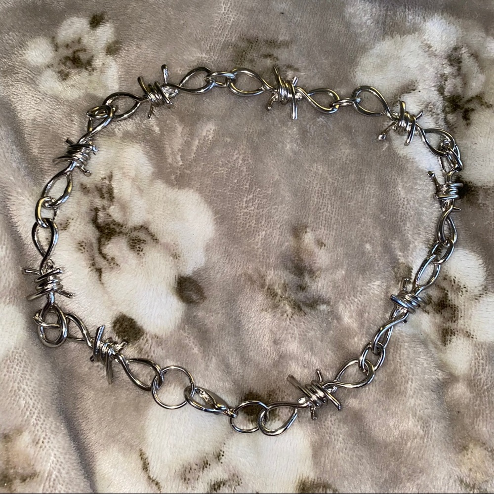 Barbed Wire Necklace